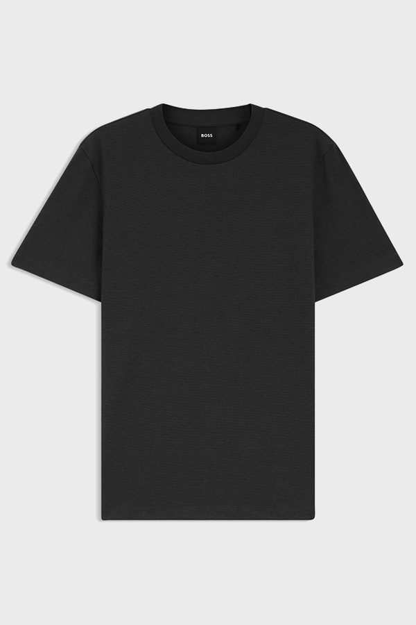 ΜΠΛΟΥΖΑ T-SHIRT BOSS - 001 ΜΑΥΡΟ